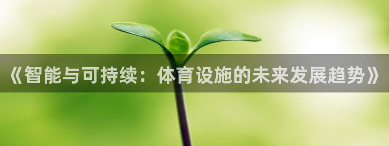 意昂体育4平台注册流程图：《智能与可持续：体育设施的